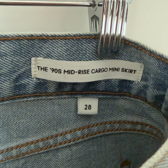 Denim Forum The '90s Cargo Mini Denim Skirt - Picture 5 of 7